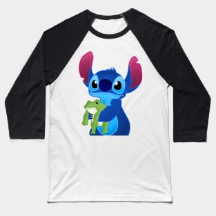 Stitch and Frog Baseball T-Shirt